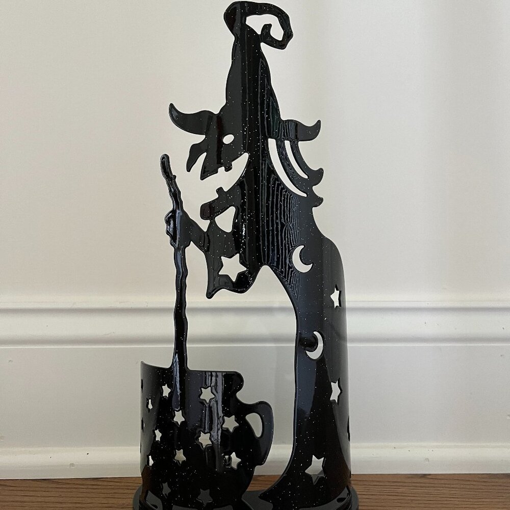 PartyLite Wilemina Witch Candle Tealight Holder